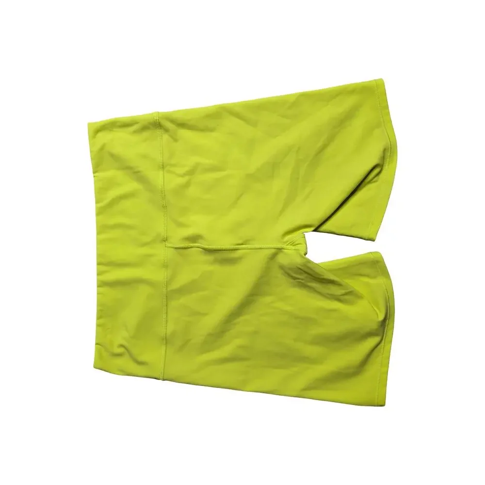 Skims‎ Fits Everybody Neon Yellow High Waist Biker Short Size: L